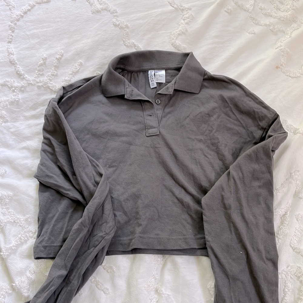 H & M cropped long sleeve